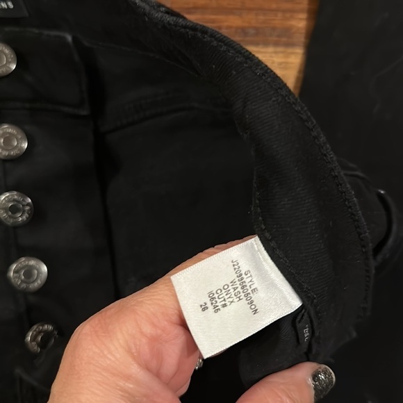 Veronica Beard Maera Skinny High Rise Jeans in Onyx Sz26 - Picture 8 of 13